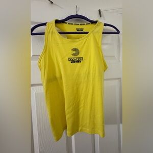 Justice Yellow Pac-Man Graphic Tank